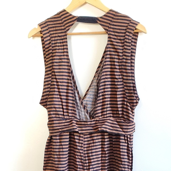 New Free People Find The Chi Striped Onesie Jumpsuit - Picture 13 of 15